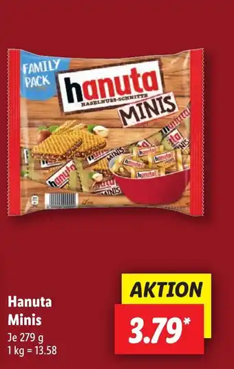 Lidl Hanuta Minis Angebot