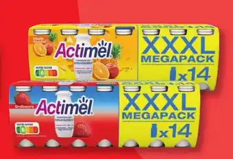 Lidl Danone Actimel Drink XXXL Megapack Angebot