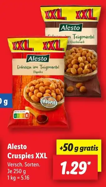 Lidl Alesto Cruspies XXL Angebot