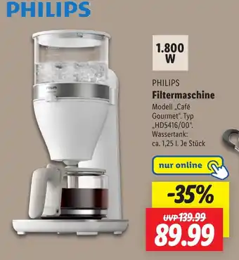 Lidl PHILIPS Filtermaschine Angebot