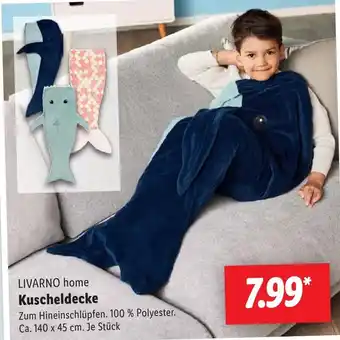 Lidl LIVARNO home Kuscheldecke Angebot