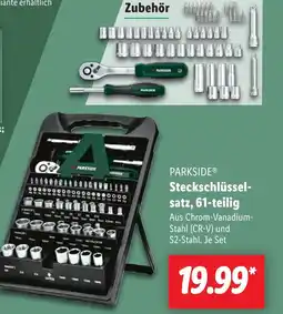 Lidl PARKSIDE Steckschlüssel- satz, 61-teilig Angebot