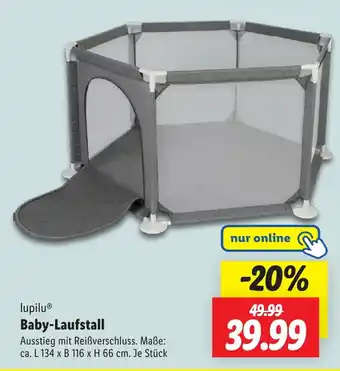 Lidl lupilu Baby-Laufstall Angebot