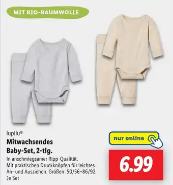 Lidl lupilu Mitwachsendes Baby-Set, 2-tlg. Angebot