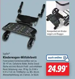 Lidl lupilu Kinderwagen-Mitfahrbrett Angebot