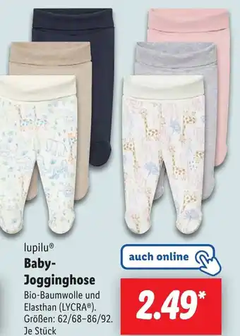 Lidl lupilu Baby- Jogginghose Angebot