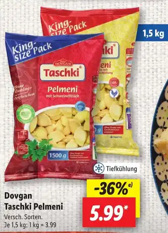 Lidl Dovgan Taschki Pelmeni Angebot