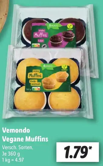 Lidl Vemondo Vegane Muffins Angebot