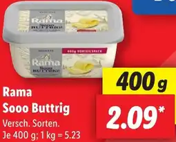 Lidl Rama Sooo Buttrig Angebot