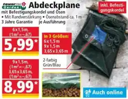 Norma Powertec Garden Abdeckplane Angebot