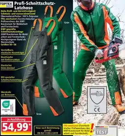 Norma TOPTEX PRO Profi-Schnittschutz Latzhose Angebot