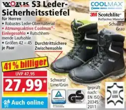 Norma WORK 2 DO S3 Leder Sicherheitsstiefel Angebot