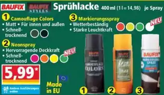 Norma BAUFIX Sprühlacke Angebot