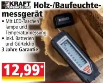 Norma KRAFT WERKZEUGE Holz-/Baufeuchtemessgerät Angebot