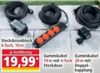 Norma Powertec Steckdosenblock Angebot