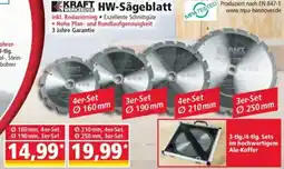 Norma KRAFT WERKZEUGE HW-Sägeblatt Angebot