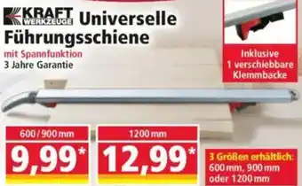 Norma KRAFT WERKZEUGE Universelle Führungsschiene Angebot