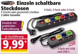 Norma Powertec Einzeln schaltbare Steckdosen Angebot