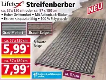 Norma Lifetex Streifenberber Angebot