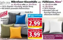 Norma bella casa Mikrofaser-Kissenhülle oder Füllkissen ,,Nizza" Angebot