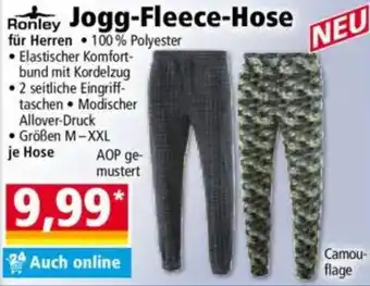 Norma Ronley Jogg-Fleece-Hose Angebot