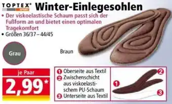 Norma TOPTEX Winter-Einlegesohlen Angebot