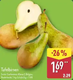 Aldi Nord Tafelbirnen Angebot