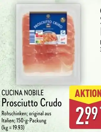 Aldi Nord CUCINA NOBILE Prosciutto Crudo Angebot