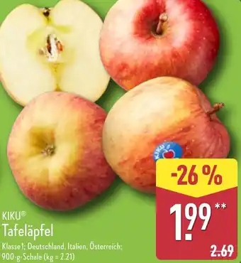 Aldi Nord KIKU Tafeläpfel Angebot