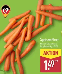 Aldi Nord Speisemöhren Angebot