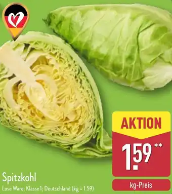 Aldi Nord Spitzkohl Angebot