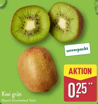 Aldi Nord Kiwi grün Angebot