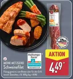 Aldi Nord MEINE METZGEREI Schweinefilet Angebot