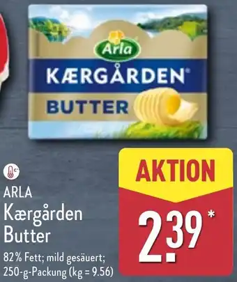 Aldi Nord ARLA Kærgården Butter Angebot