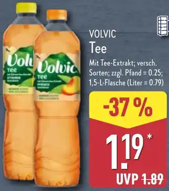 Aldi Nord VOLVIC Tee Angebot