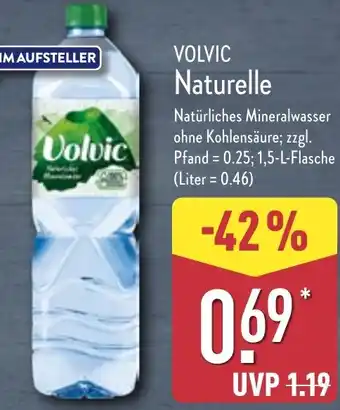 Aldi Nord VOLVIC Naturelle Angebot