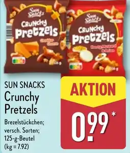 Aldi Nord SUN SNACKS Crunchy Pretzels Angebot