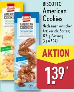 Aldi Nord BISCOTTO American Cookies Angebot