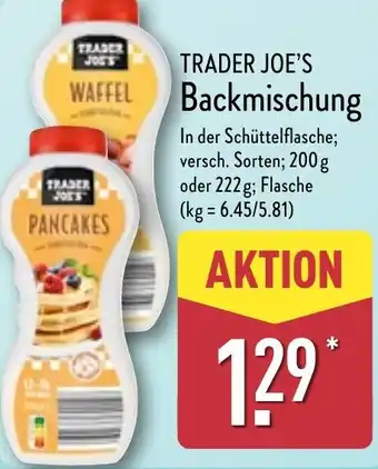 Aldi Nord TRADER JOE'S Backmischung Angebot