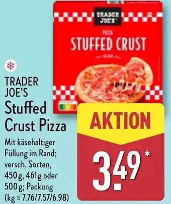 Aldi Nord TRADER JOE'S Stuffed Crust Pizza Angebot