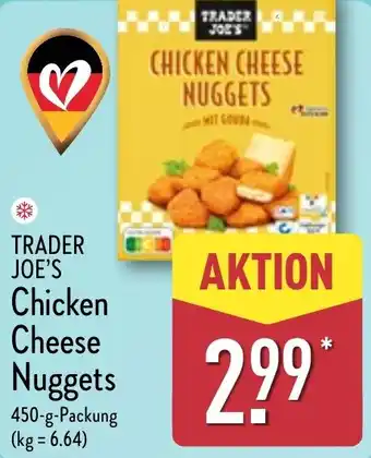 Aldi Nord TRADER JOE'S Chicken Cheese Nuggets Angebot