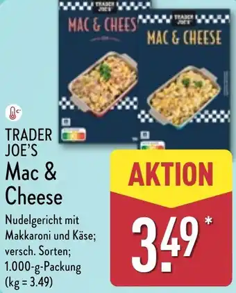 Aldi Nord TRADER JOE'S Mac & Cheese Angebot