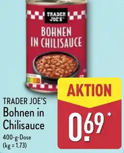 Aldi Nord TRADER JOE'S Bohnen in Chilisauce Angebot