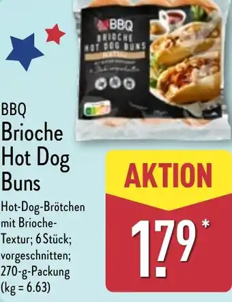 Aldi Nord BBQ Brioche Hot Dog Buns Angebot