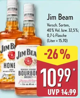 Aldi Nord Jim Beam Angebot