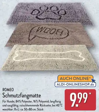 Aldi Nord ROMEO Schmutzfangmatte Angebot