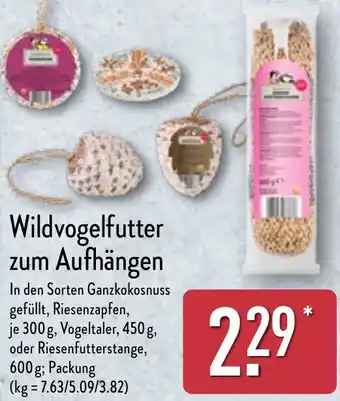 Aldi Nord Wildvogelfutter zum Aufhängen Angebot