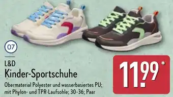 Aldi Nord L&D Kinder-Sportschuhe Angebot