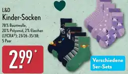 Aldi Nord L&D Kinder-Socken Angebot