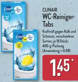 Aldi Nord CLINAIR WC-Reiniger Tabs Angebot